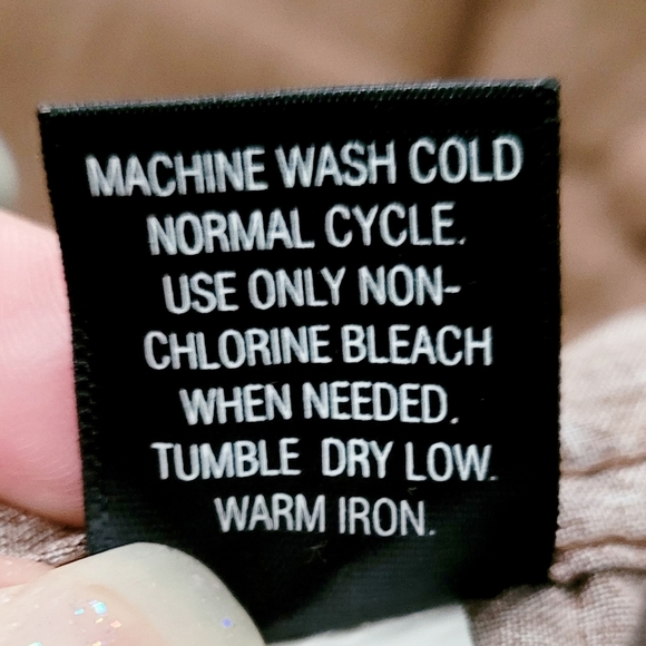 Croft & Barrow Hawaiian Camp Shirt Mens Size Large Brown Floral Button Up Rayon - Picture 8 of 9